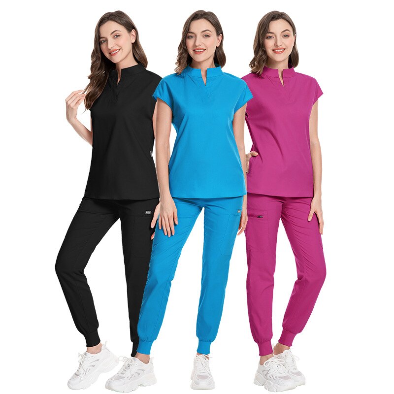 Medical Uniform Women Scrubs Sets Tops Pant Surgical Gowns Nurses Accessories Pet Shop Doctor Beauty Spa Salon Wokrwear Clothes Medical Uniform Women Scrubs Sets Tops Pant Surgical Gowns Nurses Accessories Pet Shop Doctor Beauty Spa Salon Wokrwear Clothes