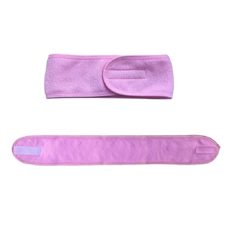 1PC Women Adjustable Hairband Makeup Toweling Hair Wrap Head Band Stretch Salon SPA Facial Headband Hair Accessories Shower Cap