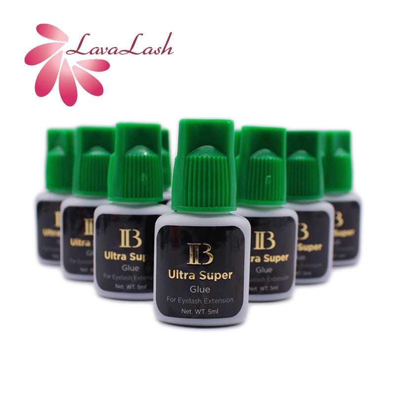 10 Bottles IB Ultra Super Glue Individual Fast Drying Eyelash Extensions Glue Green Cap 5ml Korea Adhesive Black Beauty Tools 10 Bottles IB Ultra Super Glue Individual Fast Drying Eyelash Extensions Glue Green Cap 5ml Korea Adhesive Black Beauty Tools