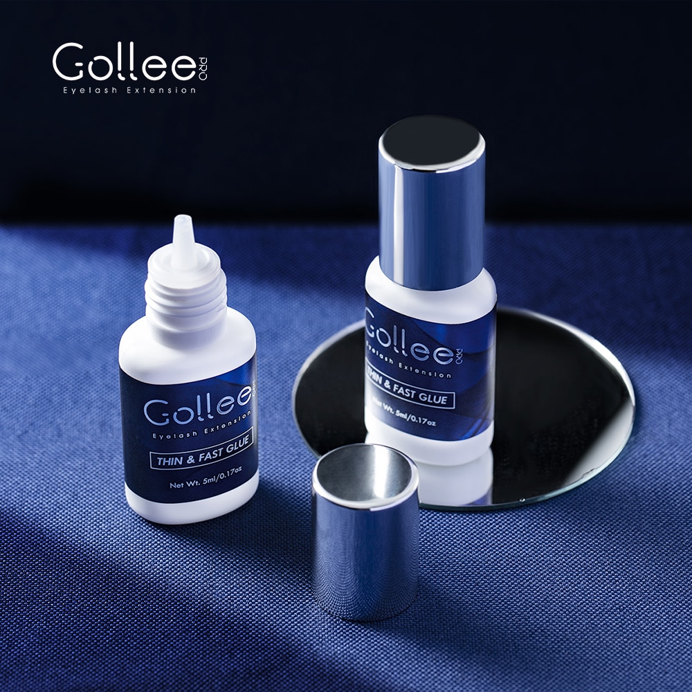 Gollee Glue for Eyelash Extensions 5PCS 5ML Bonder Glue Lash Extension Supplies Lash Glue Super Bonder Lash accelerator Set Gollee Glue for Eyelash Extensions 5PCS 5ML Bonder Glue Lash Extension Supplies Lash Glue Super Bonder Lash accelerator Set