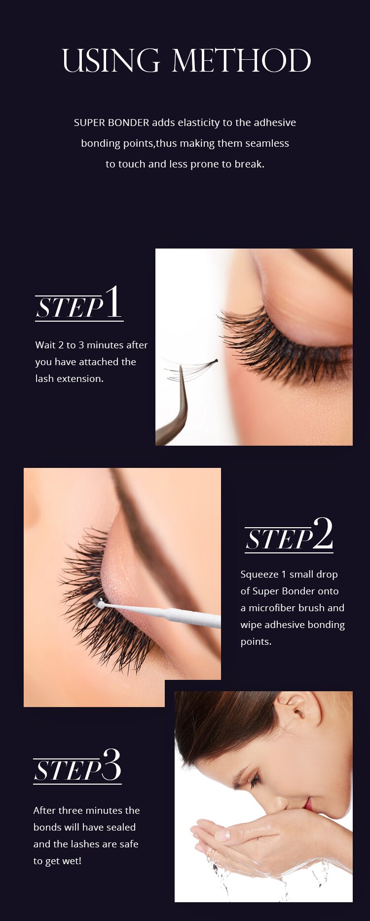 Gollee Glue for Eyelash Extensions 5PCS 5ML Bonder Glue Lash Extension Supplies Lash Glue Super Bonder Lash accelerator Set Gollee Glue for Eyelash Extensions 5PCS 5ML Bonder Glue Lash Extension Supplies Lash Glue Super Bonder Lash accelerator Set