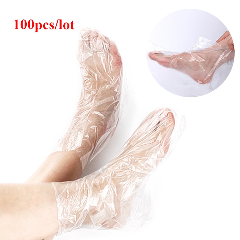 100PCS Transprent Disposable Foot Bags Detox SPA Covers Pedicure Prevent Infection Remove Chapped Foot Care Tools Bath Wipe 100PCS Transprent Disposable Foot Bags Detox SPA Covers Pedicure Prevent Infection Remove Chapped Foot Care Tools Bath Wipe