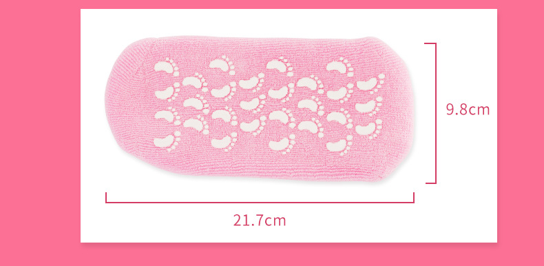 1 pair Reusable SPA Gel Socks Moisturizing Whitening Exfoliating Velvet Smooth Beauty Foot Care Silicone Socks Feet Care 1 pair Reusable SPA Gel Socks Moisturizing Whitening Exfoliating Velvet Smooth Beauty Foot Care Silicone Socks Feet Care
