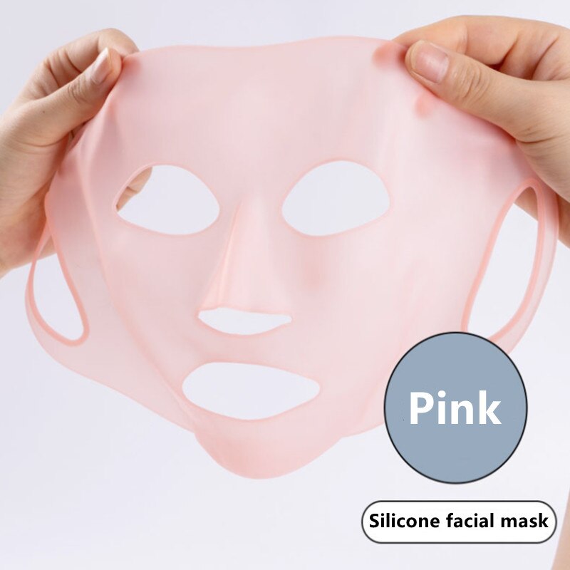 3D Silicone Facial Mask Cover Reusable Ear Hanging Anti-aging Moisturizing Face Shield Double Absorption Anti Evaporation Skin 3D Silicone Facial Mask Cover Reusable Ear Hanging Anti-aging Moisturizing Face Shield Double Absorption Anti Evaporation Skin