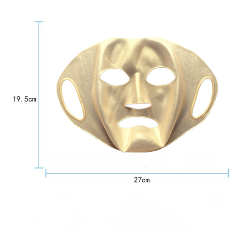 3D Silicone Facial Mask Cover Reusable Ear Hanging Anti-aging Moisturizing Face Shield Double Absorption Anti Evaporation Skin