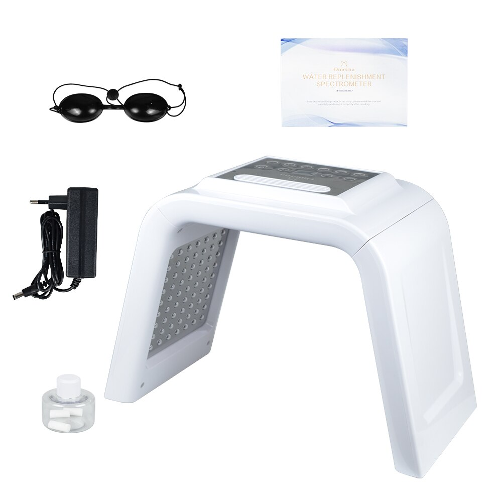 6 Color LED Phototherapy Mask PDT Spectrometer New Facial Treatment Lamp Skin Moisturizing Spray Acne Removal Red Blue Beauty 6 Color LED Phototherapy Mask PDT Spectrometer New Facial Treatment Lamp Skin Moisturizing Spray Acne Removal Red Blue Beauty