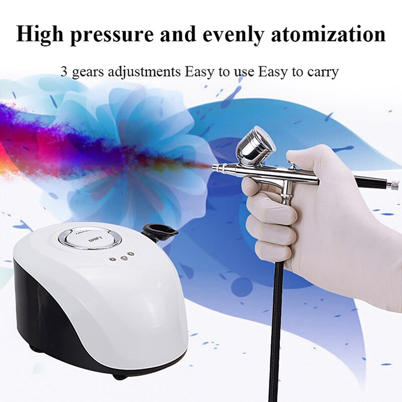Water Oxygen Air brush Injector Machine Face Steame Compressor Facial Airbrush Makeup Tattoo Cake Spray Gun For Nail Art Desgin Water Oxygen Air brush Injector Machine Face Steame Compressor Facial Airbrush Makeup Tattoo Cake Spray Gun For Nail Art Desgin