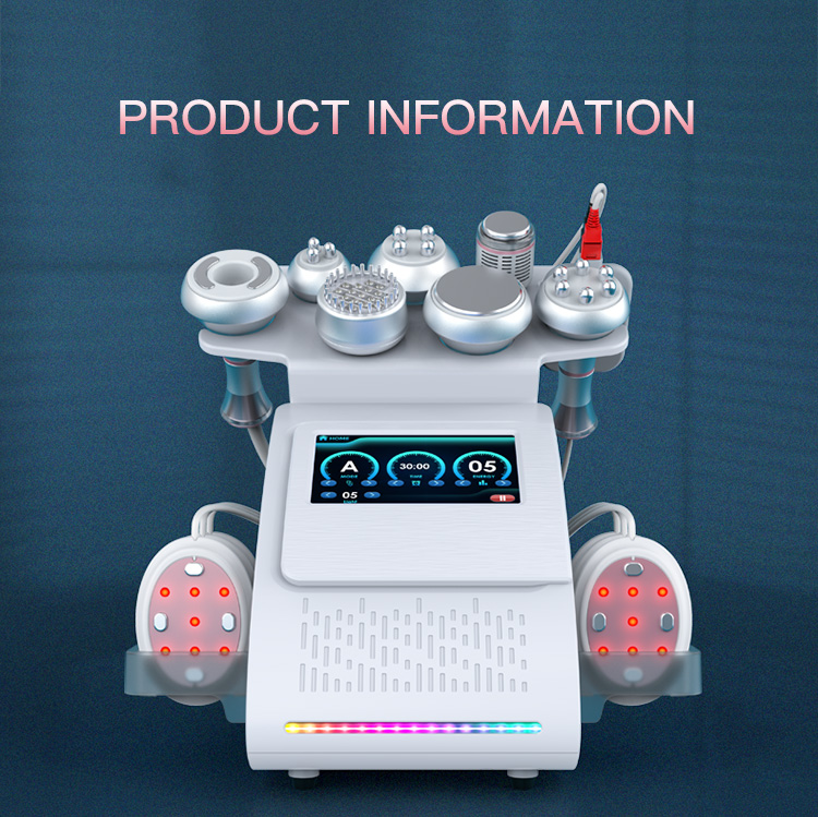 80K 9 in 1 Lipo Cavitation Ultrasonic Vacuum Slimming Radio Frequency Explosive RF+EMS Beauty Machine Face Skin Lifting Device