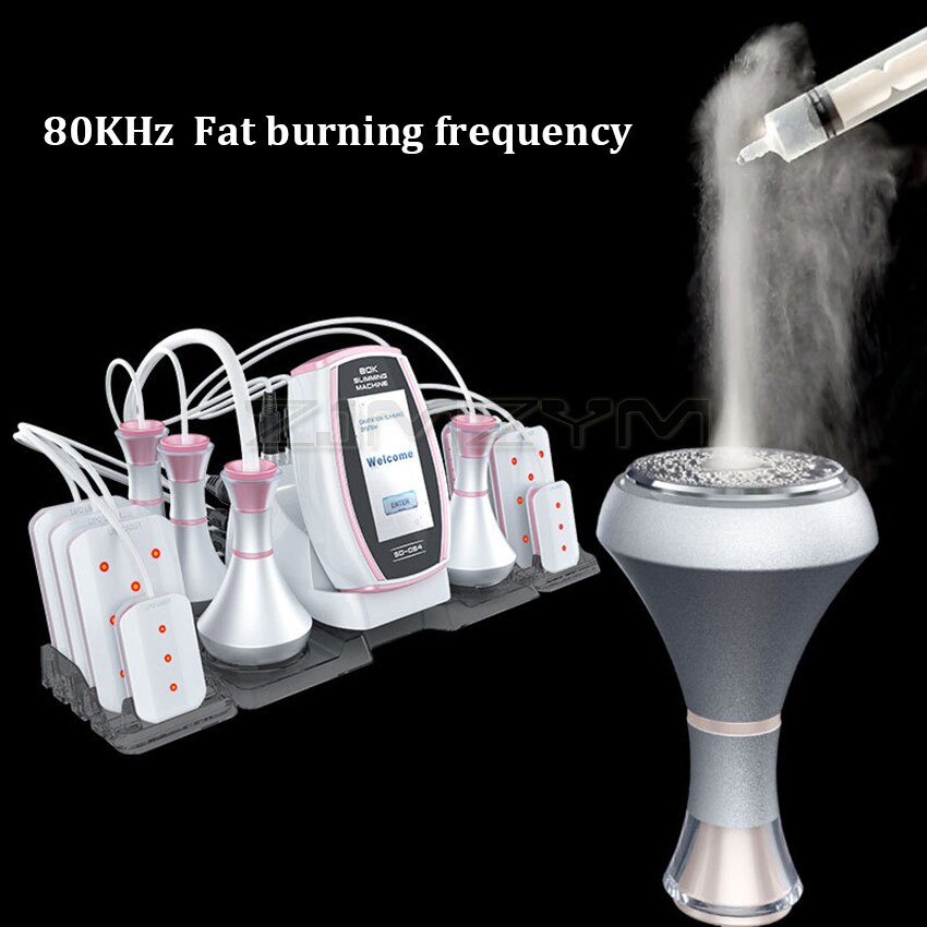 6 in 1 80K RF Fat Burning Machine Body Shaping Mini Lipo Weight Loss Beauty Device Anti-wrinkle Body Massage Cavitation Machine 6 in 1 80K RF Fat Burning Machine Body Shaping Mini Lipo Weight Loss Beauty Device Anti-wrinkle Body Massage Cavitation Machine
