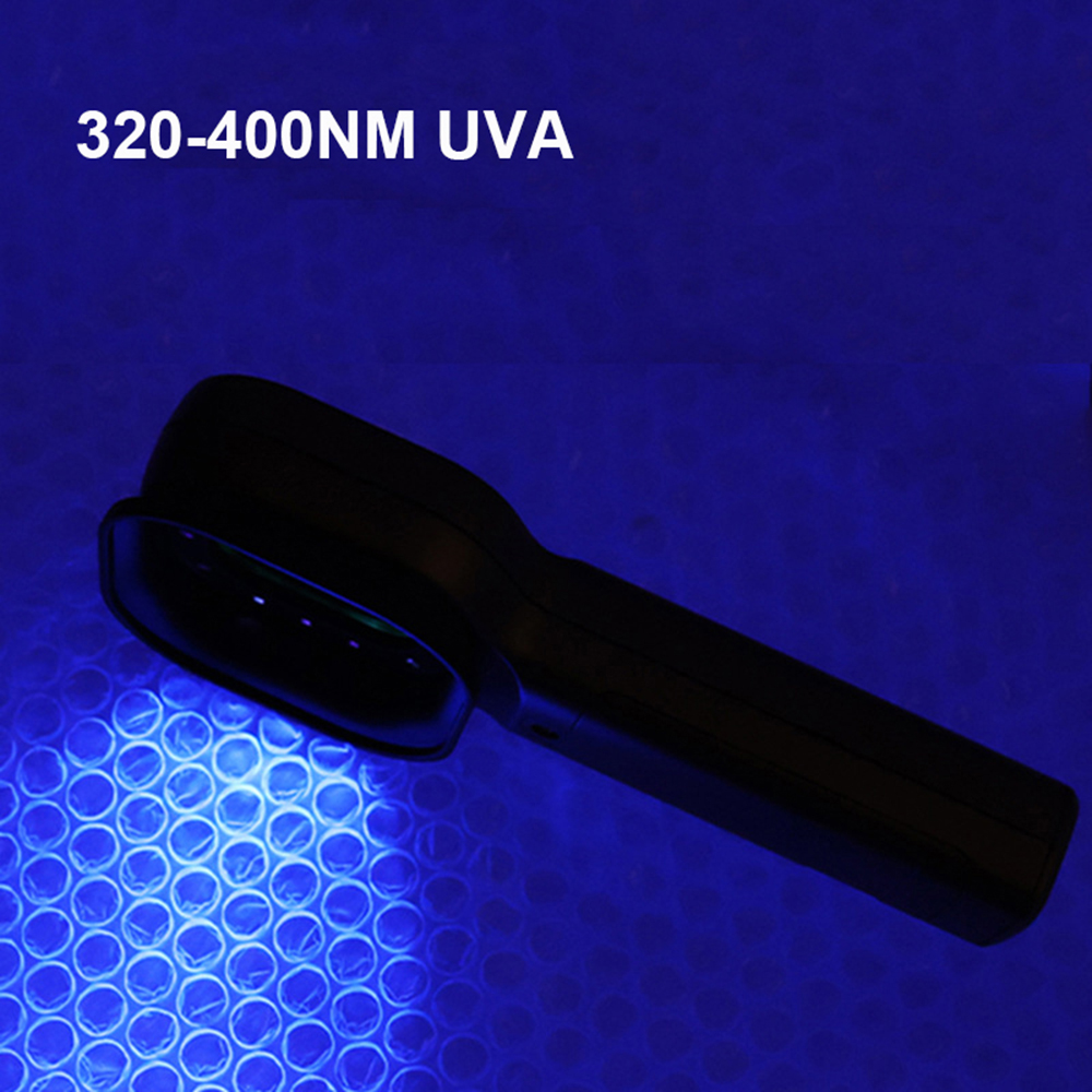 Woods Lamp For Skin Analyzer Machine Ultraviolet Lamp UV Skin Examination Beauty Test Facial Magnifying Analysis Vitiligo Lamp