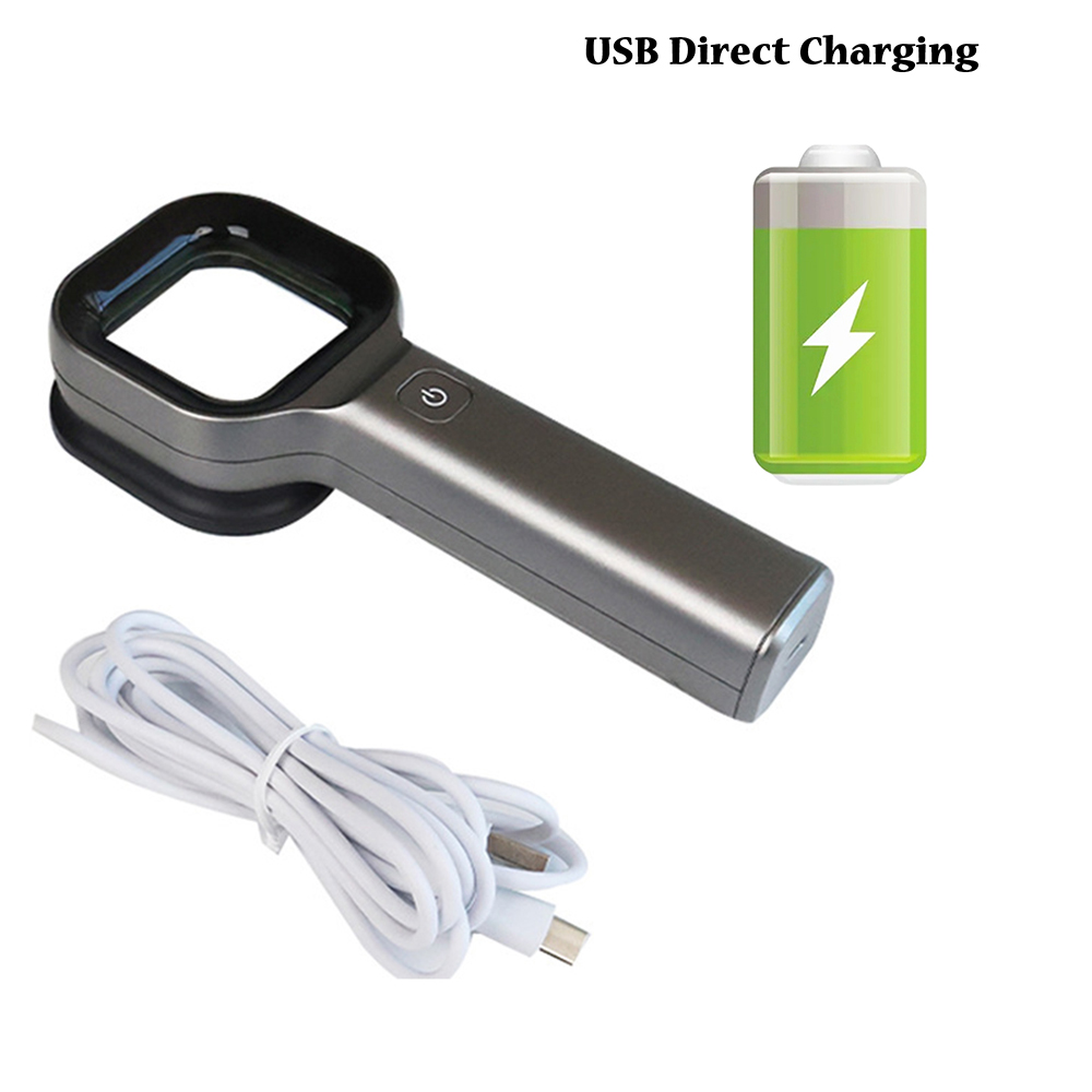 Woods Lamp For Skin Analyzer Machine Ultraviolet Lamp UV Skin Examination Beauty Test Facial Magnifying Analysis Vitiligo Lamp