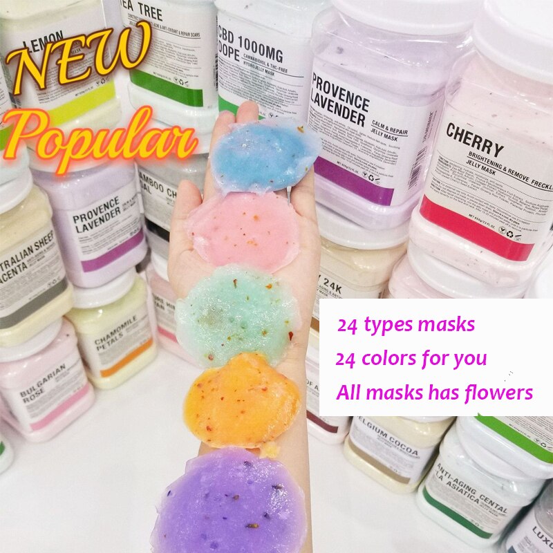 650g Vampire Soft SPA Hydro Jelly Mask Powder Anti-aging Brighten Peel Off DIY Facial Mask Crystal Flower Petal Rose Mask Powder 650g Vampire Soft SPA Hydro Jelly Mask Powder Anti-aging Brighten Peel Off DIY Facial Mask Crystal Flower Petal Rose Mask Powder