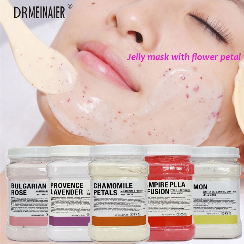 650g Vampire Soft SPA Hydro Jelly Mask Powder Anti-aging Brighten Peel Off DIY Facial Mask Crystal Flower Petal Rose Mask Powder 650g Vampire Soft SPA Hydro Jelly Mask Powder Anti-aging Brighten Peel Off DIY Facial Mask Crystal Flower Petal Rose Mask Powder