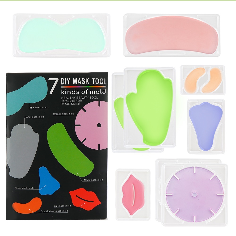 DIY Mini Face Mask Maker Automatic Vegetable Natural Collagen Fruit Face Mask Machine Skin Care Brush wtih 10Pcs Mask Molds DIY Mini Face Mask Maker Automatic Vegetable Natural Collagen Fruit Face Mask Machine Skin Care Brush wtih 10Pcs Mask Molds