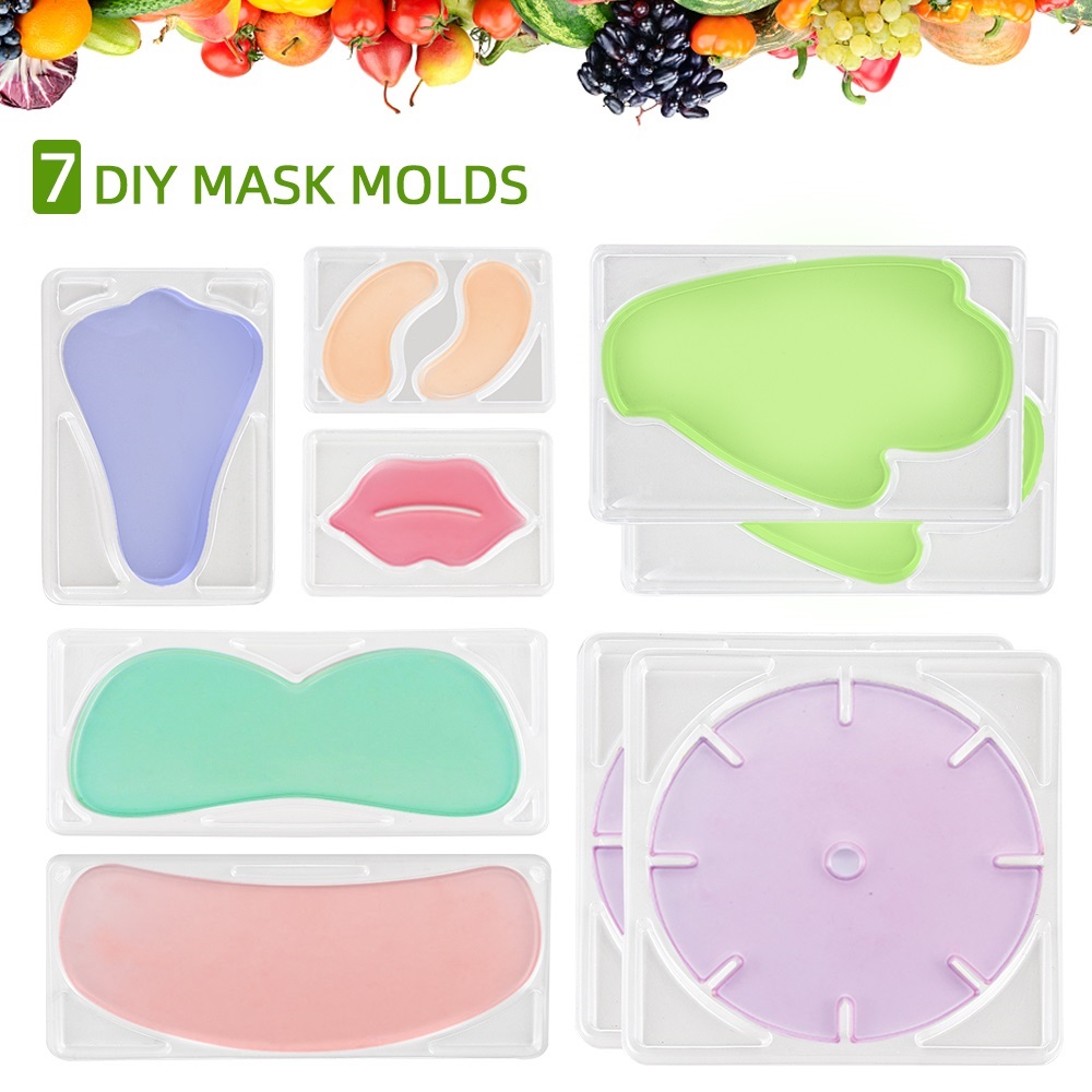 DIY Mini Face Mask Maker Automatic Vegetable Natural Collagen Fruit Face Mask Machine Skin Care Brush wtih 10Pcs Mask Molds DIY Mini Face Mask Maker Automatic Vegetable Natural Collagen Fruit Face Mask Machine Skin Care Brush wtih 10Pcs Mask Molds