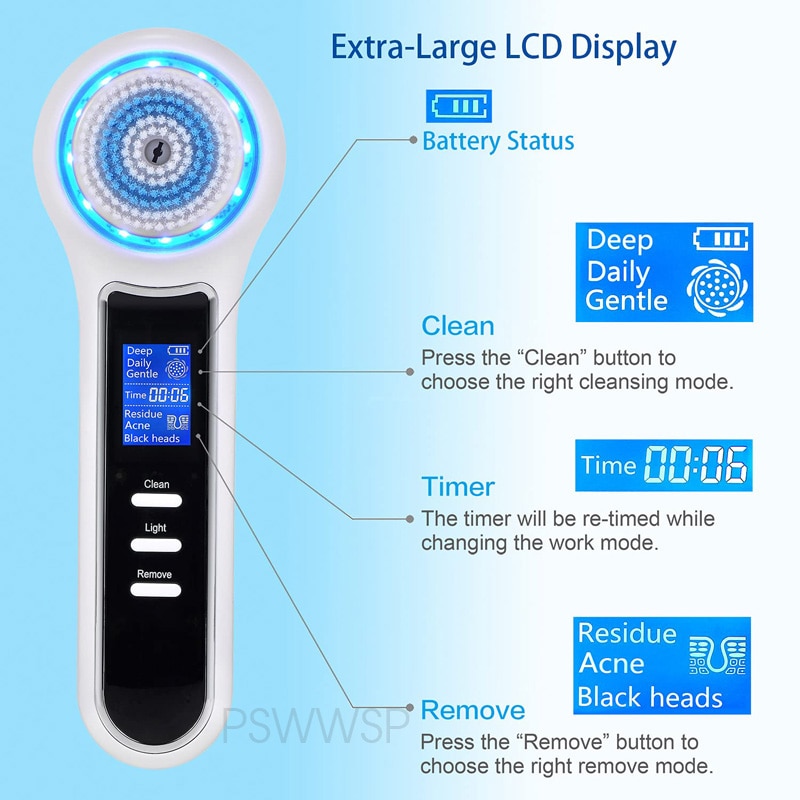 Newest Electric Facial Cleansing Brush Blackhead Remover Pore Vacuum Cleaner Deep Cleaning Face Care Black Head Removal Machine Newest Electric Facial Cleansing Brush Blackhead Remover Pore Vacuum Cleaner Deep Cleaning Face Care Black Head Removal Machine
