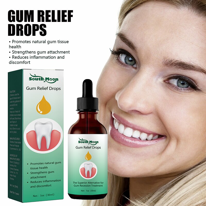 30ml Gum Regrowth Drops Relieve Mouth Periodontal Gum Bleeding Pain Treatment Bad Breat Antibacteria Oral Clean Care New 30ml Gum Regrowth Drops Relieve Mouth Periodontal Gum Bleeding Pain Treatment Bad Breat Antibacteria Oral Clean Care New