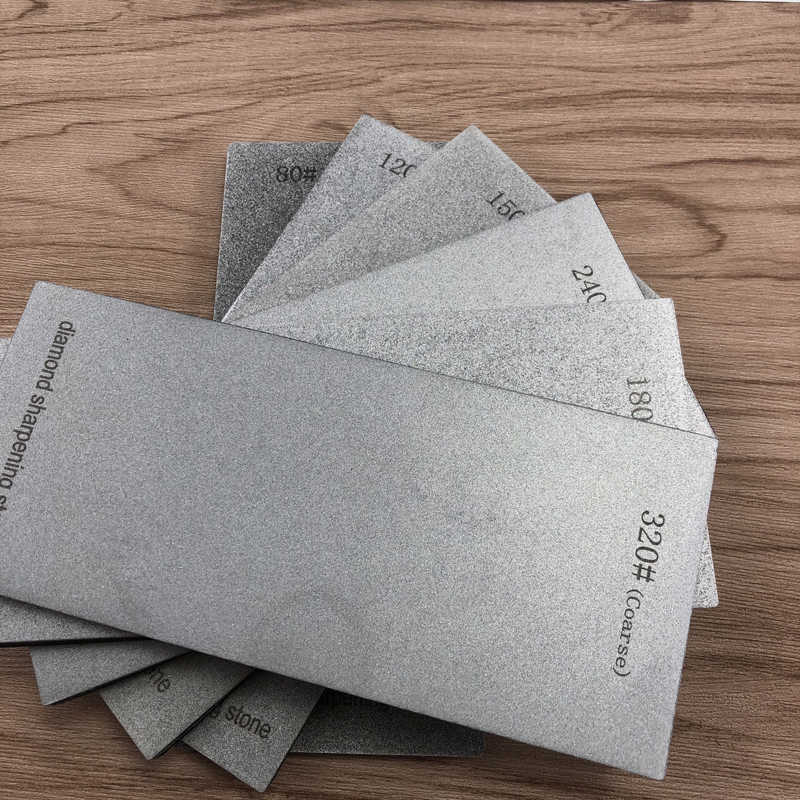 170*75MM Diamond Knife Sharpener Sharpening Stone Grit 80-3000# Grindstone Diamond Tools Fine Grinding Whetstone Kitchen Knives