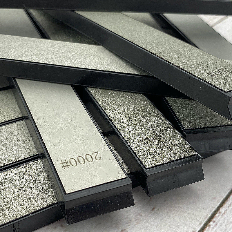 170*75MM Diamond Knife Sharpener Sharpening Stone Grit 80-3000# Grindstone Diamond Tools Fine Grinding Whetstone Kitchen Knives