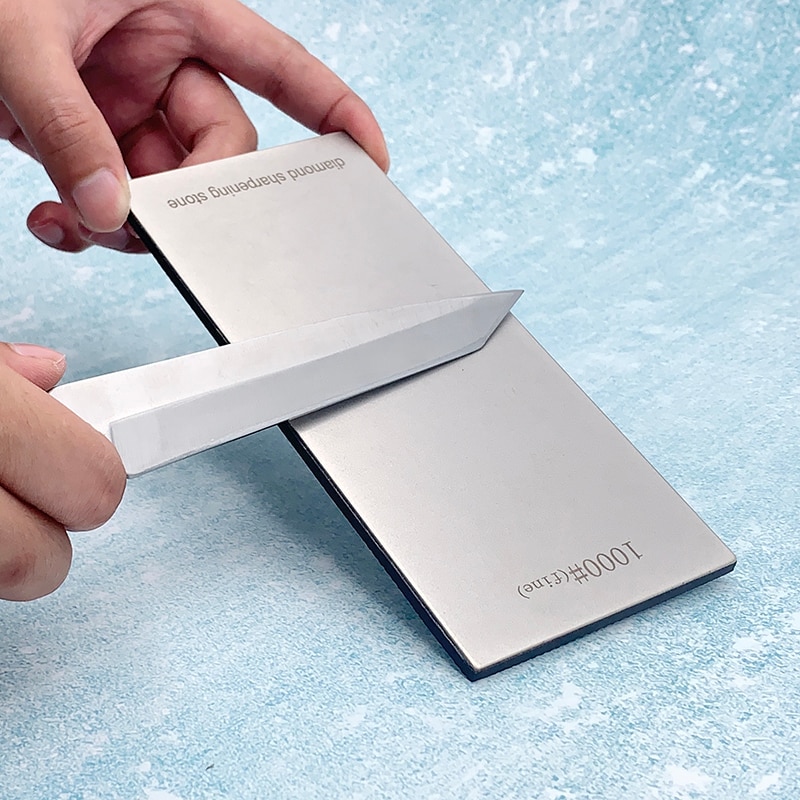 170*75MM Diamond Knife Sharpener Sharpening Stone Grit 80-3000# Grindstone Diamond Tools Fine Grinding Whetstone Kitchen Knives 170*75MM Diamond Knife Sharpener Sharpening Stone Grit 80-3000# Grindstone Diamond Tools Fine Grinding Whetstone Kitchen Knives
