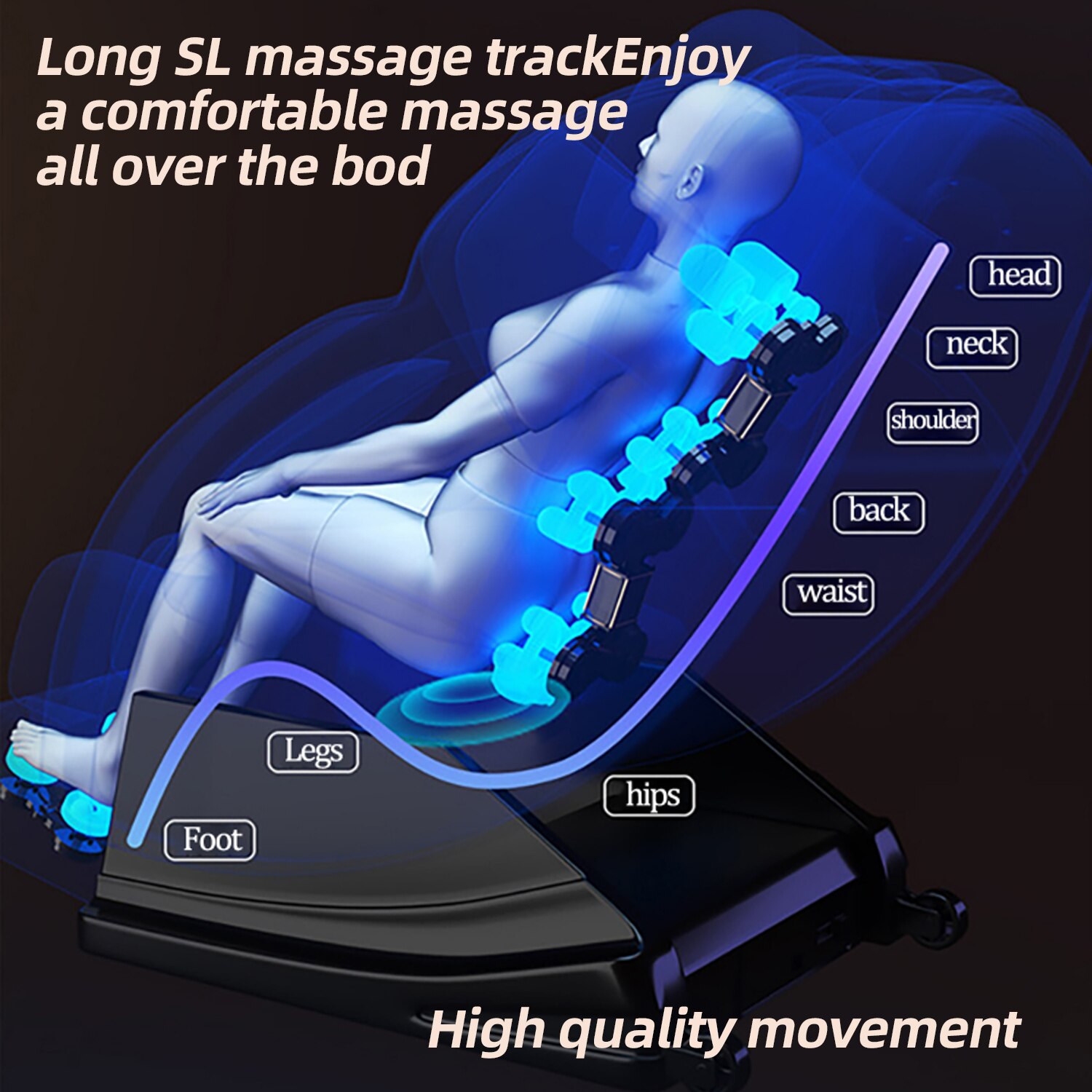 Newest Full Body 4D Electric Luxury Massage Chair Deluxe Zero-gravty Jade Massage Chair Sofa Home Office Furniture Recliner Newest Full Body 4D Electric Luxury Massage Chair Deluxe Zero-gravty Jade Massage Chair Sofa Home Office Furniture Recliner