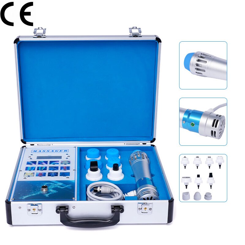 Portable Physical Therapy Equipment ED Electromagnetic Extracorporeal Shock Wave Therapy Machine Pain Relief Body Relax Massager Portable Physical Therapy Equipment ED Electromagnetic Extracorporeal Shock Wave Therapy Machine Pain Relief Body Relax Massager