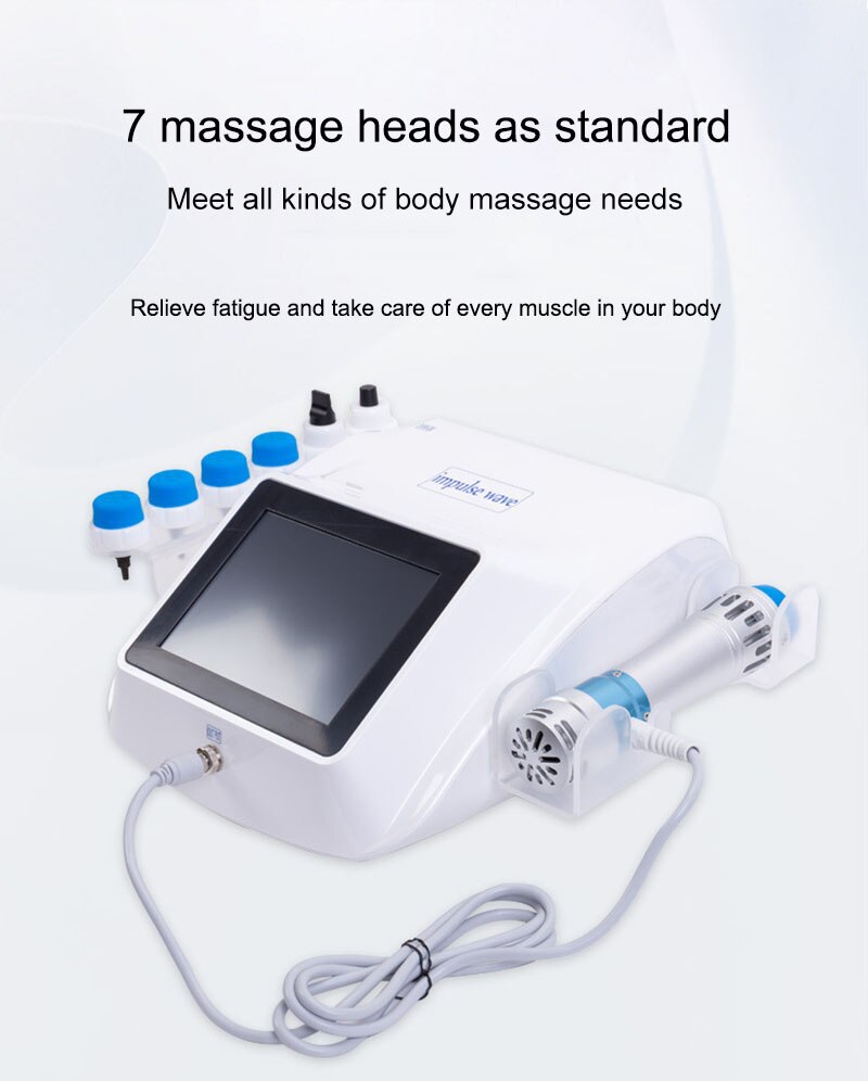 Shockwave Therapy Machine For Relaxation Treatments And Back Pain Relief Shock Waves Massage Tools Body Device Health&beauty