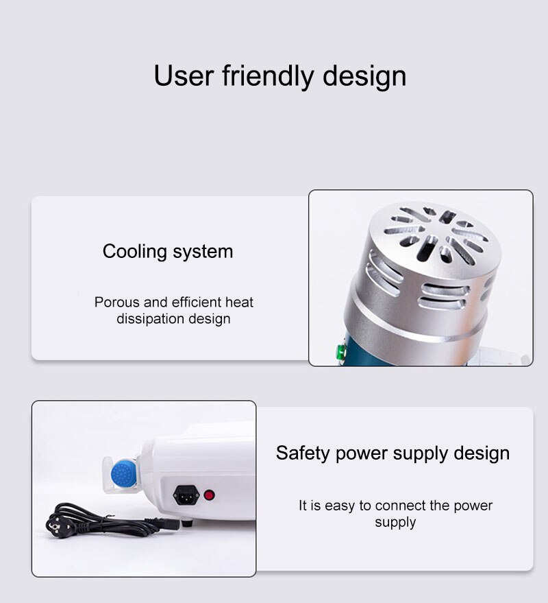 Shockwave Therapy Machine For Relaxation Treatments And Back Pain Relief Shock Waves Massage Tools Body Device Health&beauty