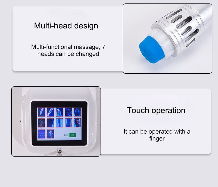 Shockwave Therapy Machine For Relaxation Treatments And Back Pain Relief Shock Waves Massage Tools Body Device Health&beauty