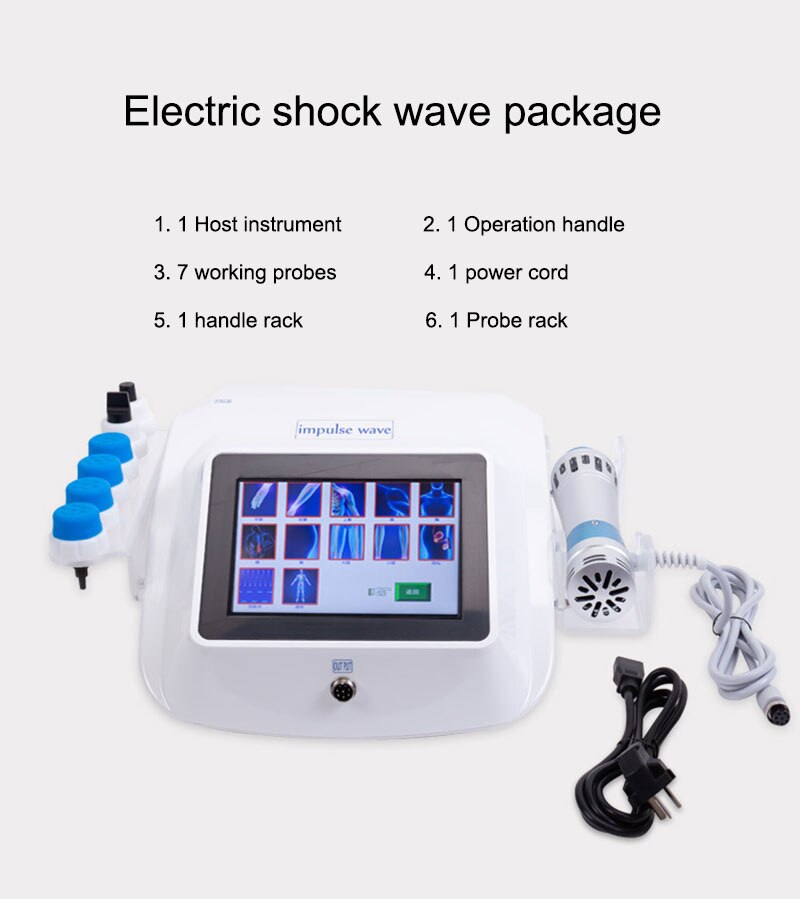 Shockwave Therapy Machine For Relaxation Treatments And Back Pain Relief Shock Waves Massage Tools Body Device Health&beauty