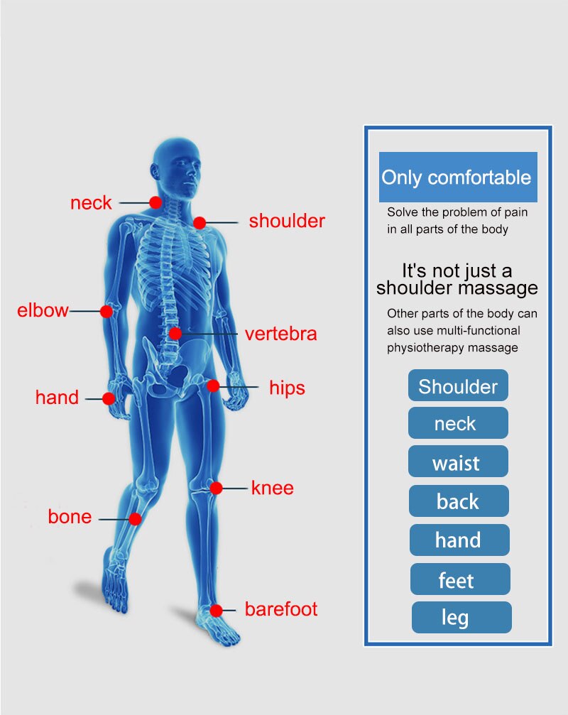 Shockwave Therapy Machine For Relaxation Treatments And Back Pain Relief Shock Waves Massage Tools Body Device Health&beauty