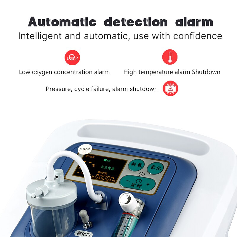 3L Mini Oxygenerator Portable For Household Outdoor Travel 90% Concentration Oxygen Generation Nebulization Integrated Machine 3L Mini Oxygenerator Portable For Household Outdoor Travel 90% Concentration Oxygen Generation Nebulization Integrated Machine