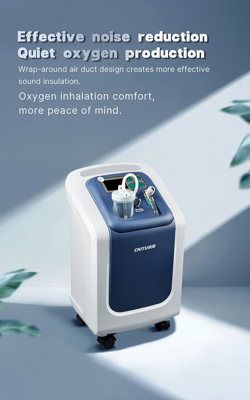 3L Mini Oxygenerator Portable For Household Outdoor Travel 90% Concentration Oxygen Generation Nebulization Integrated Machine