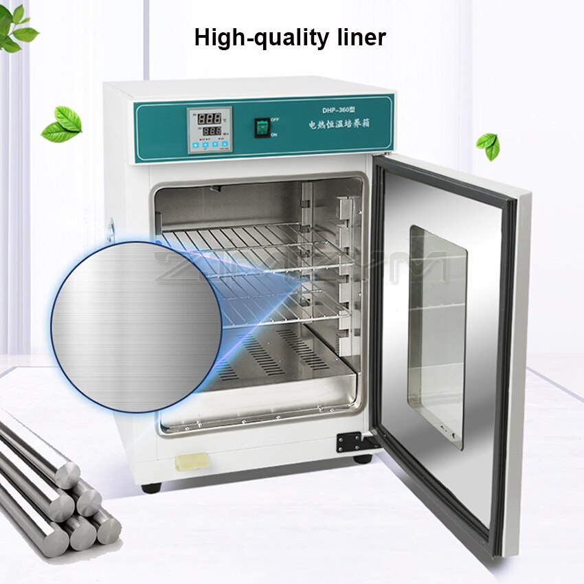 63L Digital Lab Incubator Laboratory Electric Heating Constant Temperature Incubator Microbial Seed Incubator Box 300W 220V 63L Digital Lab Incubator Laboratory Electric Heating Constant Temperature Incubator Microbial Seed Incubator Box 300W 220V