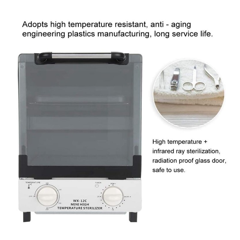 10L Nail Tool UV Sterilizer Box Multifunction Disinfection Machine Mask Phone Makeup Salon Manicure Dental Tool Sterilizer Ozone