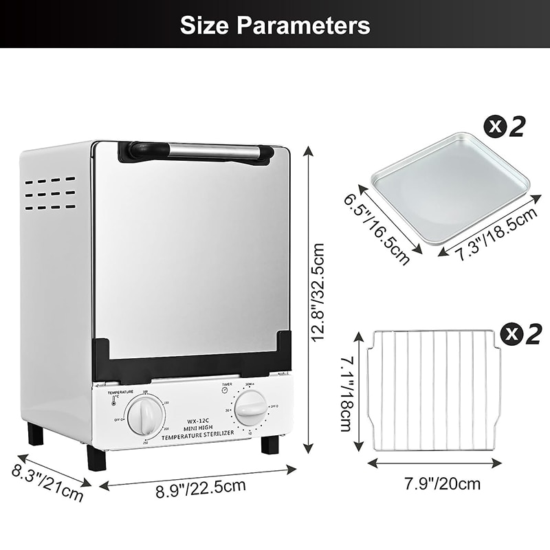 10L Nail Tool UV Sterilizer Box Multifunction Disinfection Machine Mask Phone Makeup Salon Manicure Dental Tool Sterilizer Ozone