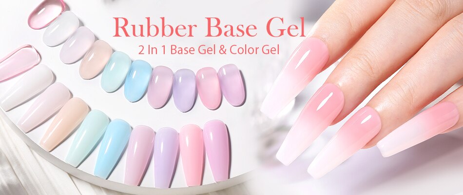 BORN PRETTY 65Pcs/Set 10ml Nail Gel Polish Spring Color Glitter Sequins Varnish Soak Off UV Nail Art Gel Full Kits