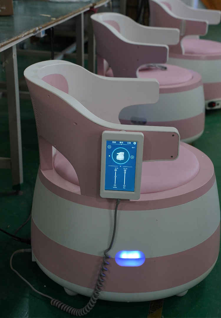 New Ems Painless Pelvic Floor Muscle Trainer Postpartum Repair Beauty Machine Magnetic Happy Chair with High Intensity