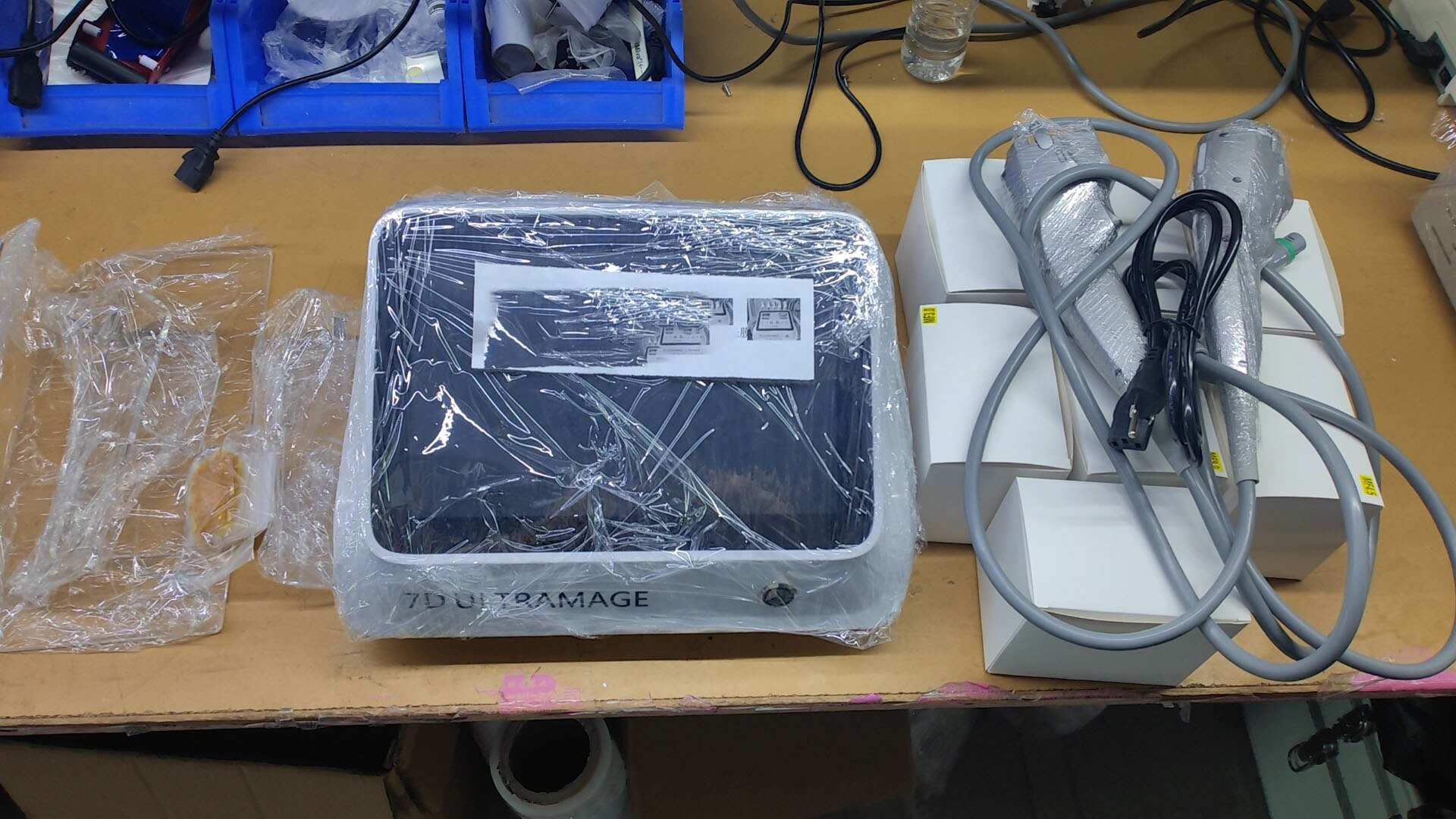 2023 The Latest 7d Face Lifting Anti Aging Wrinkle Remove Machine 7 Head For Face Body Treatment Effective Results Tools