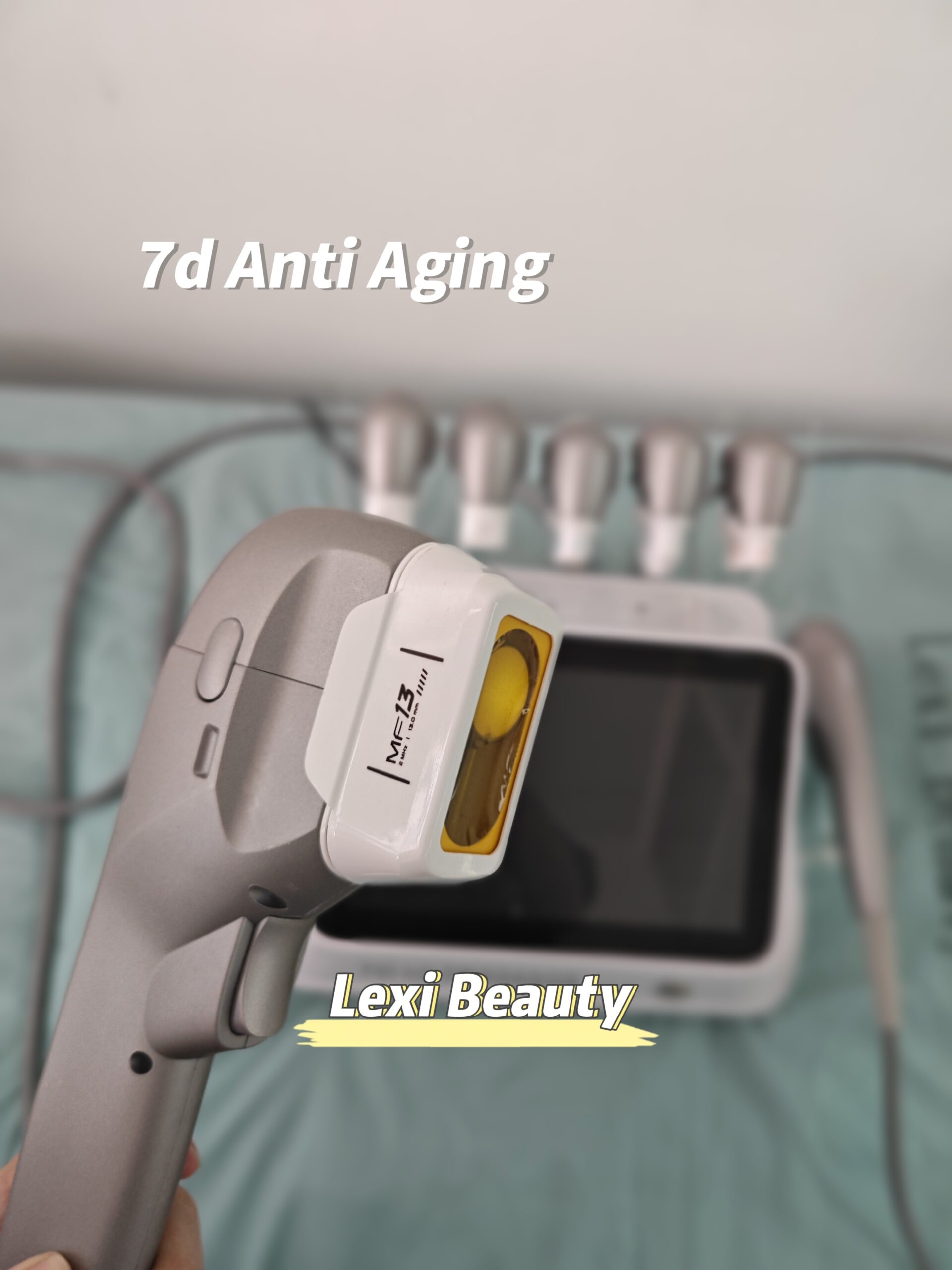 2023 The Latest 7d Face Lifting Anti Aging Wrinkle Remove Machine 7 Head For Face Body Treatment Effective Results Tools