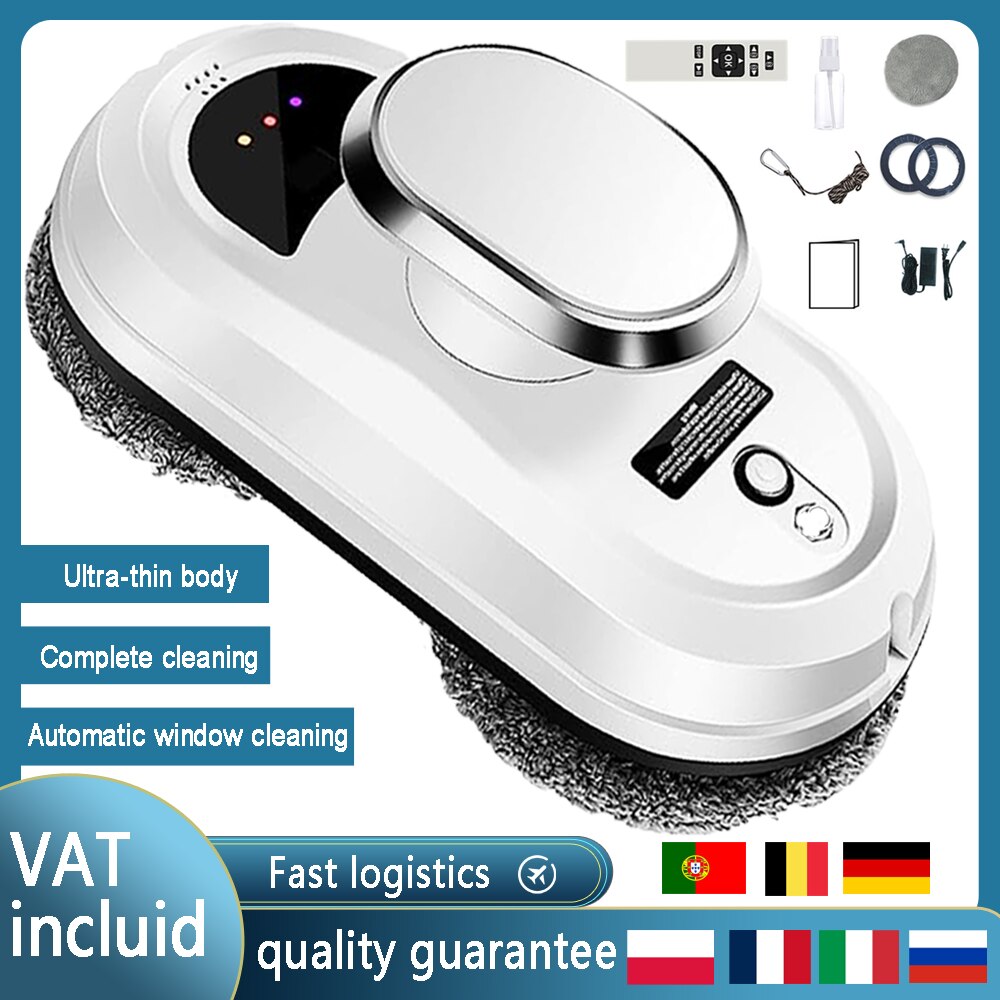 2023 Borderless Turn Back With Remote Control Smart Faster Cleaning Speed Window Cleaner Robot Vacuum Glass Robotic 2023 Borderless Turn Back With Remote Control Smart Faster Cleaning Speed Window Cleaner Robot Vacuum Glass Robotic