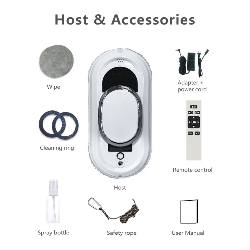 2023 Borderless Turn Back With Remote Control Smart Faster Cleaning Speed Window Cleaner Robot Vacuum Glass Robotic 2023 Borderless Turn Back With Remote Control Smart Faster Cleaning Speed Window Cleaner Robot Vacuum Glass Robotic
