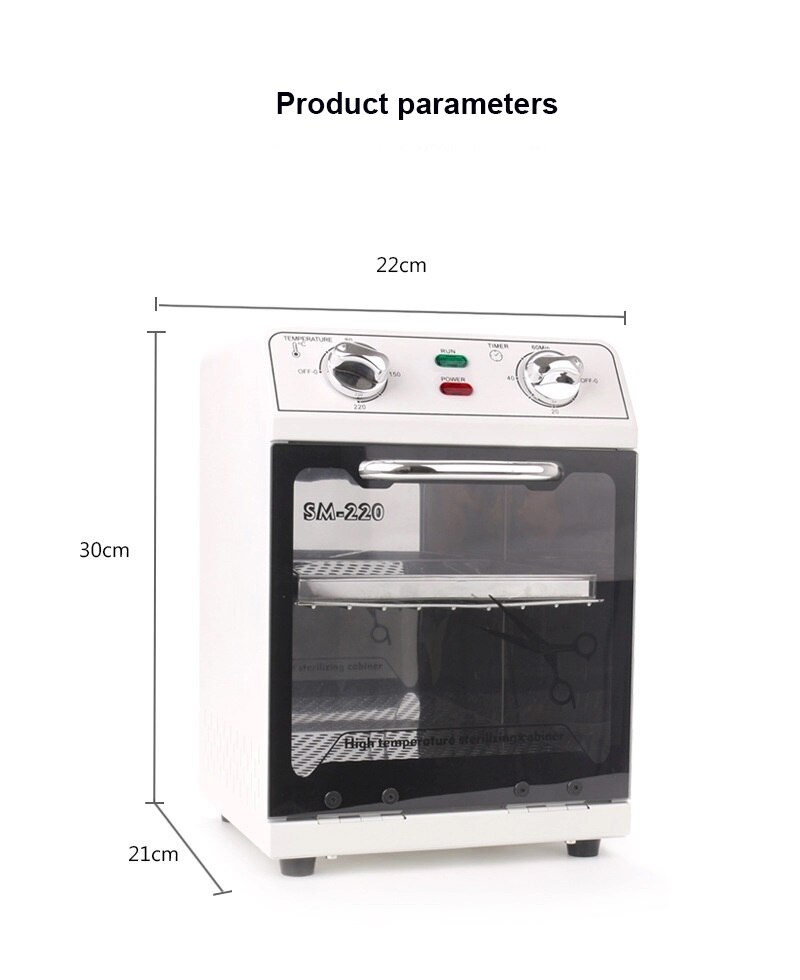 High-Temperature Sterilization Cabinet  Autoclave Sterilizer Disinfection Beauty Salon Tools Manicure