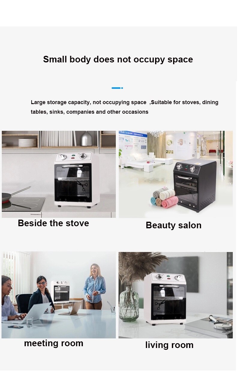 High-Temperature Sterilization Cabinet  Autoclave Sterilizer Disinfection Beauty Salon Tools Manicure