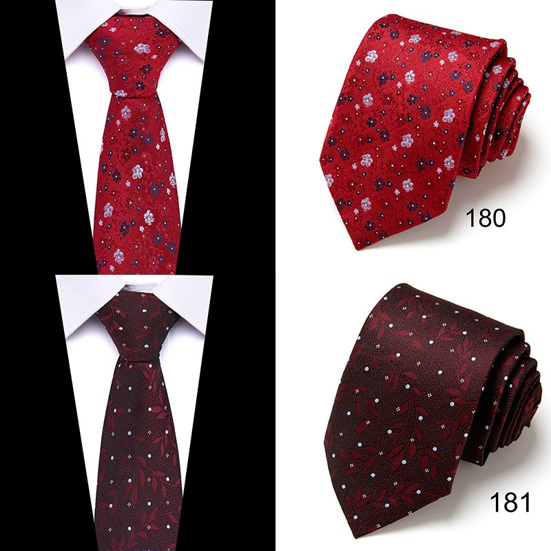 New Style Fashion Men's Tie 7.5cm Blue Necktie Green & Orange Silk Gravatas For Men Paisley Floral Fit Wedding Workplace Slim