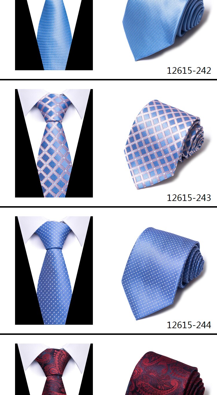 New Style Fashion Men's Tie 7.5cm Blue Necktie Green & Orange Silk Gravatas For Men Paisley Floral Fit Wedding Workplace Slim