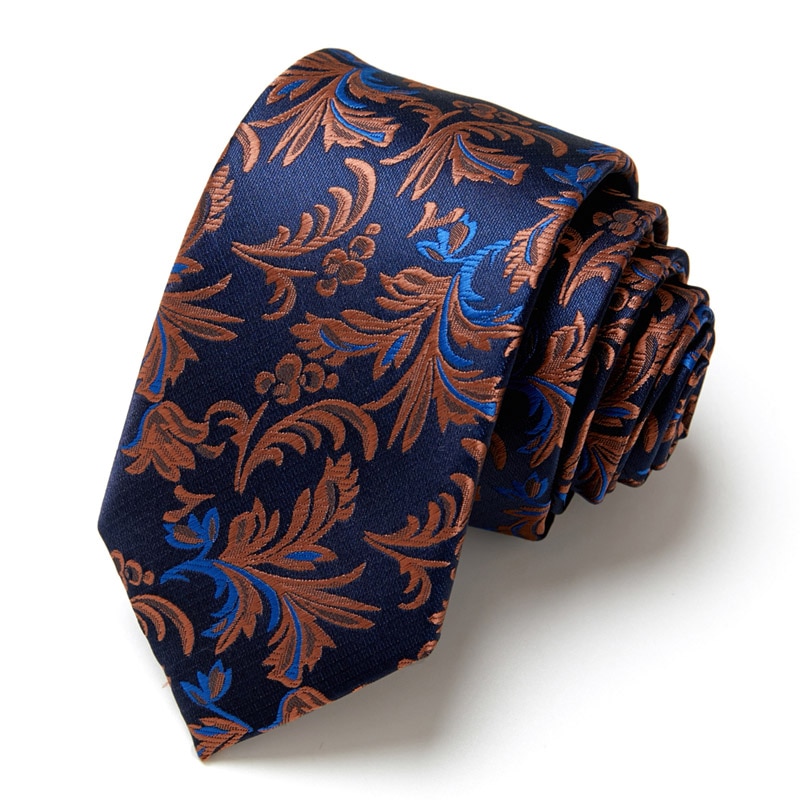 New Style Fashion Men’s Tie 7.5cm Blue Necktie Green & Orange Silk Gravatas For Men Paisley Floral Fit Wedding Workplace Slim New Style Fashion Men's Tie 7.5cm Blue Necktie Green & Orange Silk Gravatas For Men Paisley Floral Fit Wedding Workplace Slim