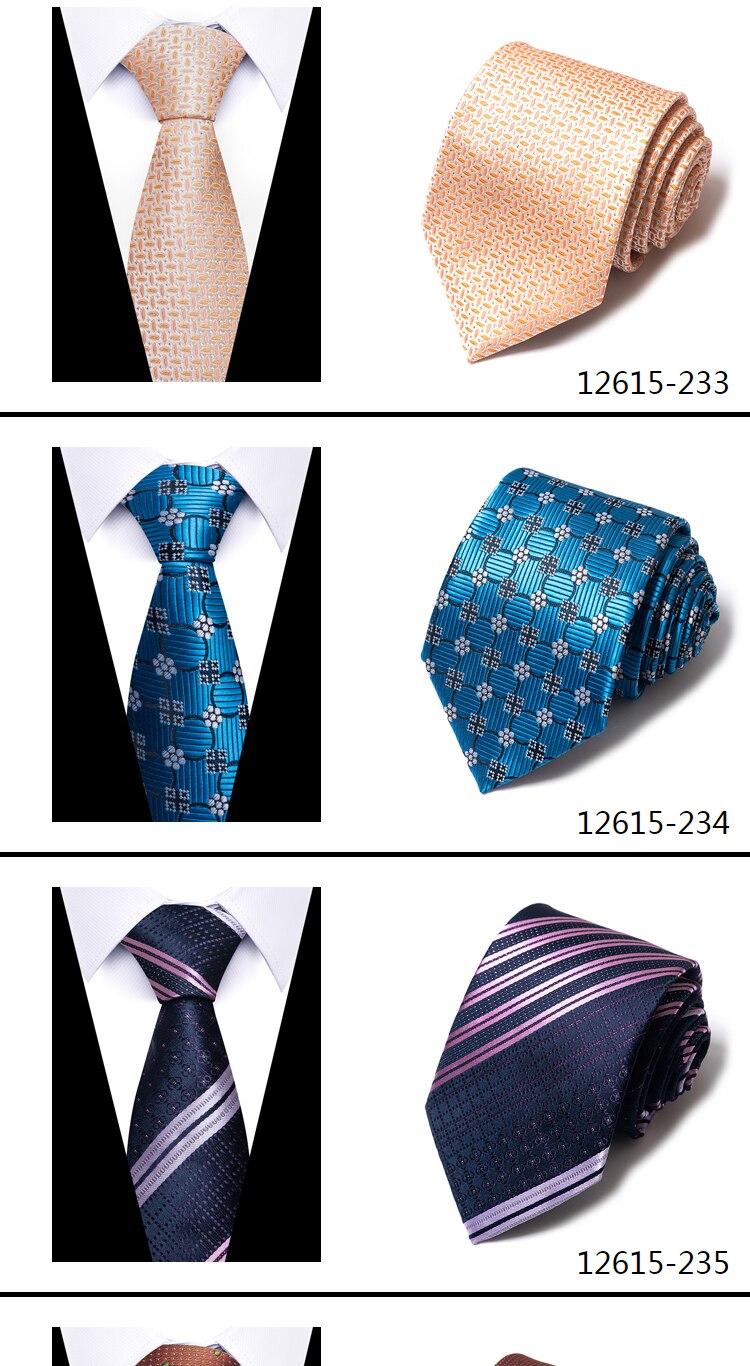 New Style Fashion Men's Tie 7.5cm Blue Necktie Green & Orange Silk Gravatas For Men Paisley Floral Fit Wedding Workplace Slim