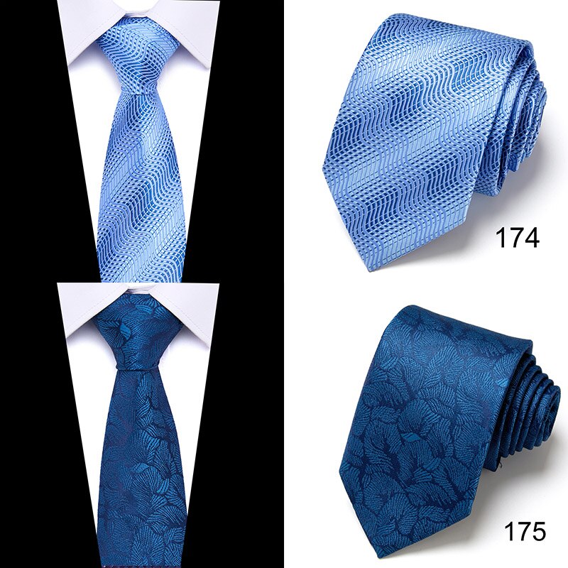 New Style Fashion Men's Tie 7.5cm Blue Necktie Green & Orange Silk Gravatas For Men Paisley Floral Fit Wedding Workplace Slim