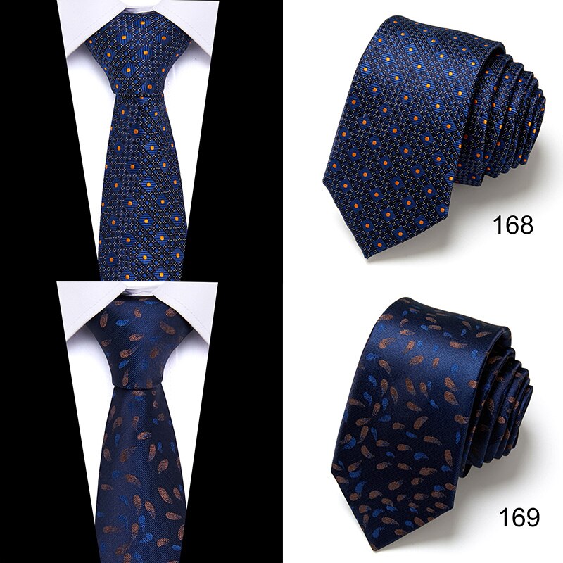 New Style Fashion Men's Tie 7.5cm Blue Necktie Green & Orange Silk Gravatas For Men Paisley Floral Fit Wedding Workplace Slim